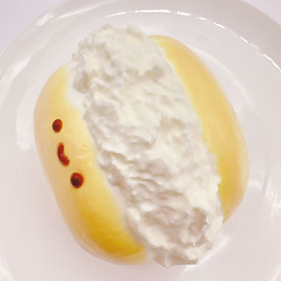 JC Cream Puff Bun Taba Squishy