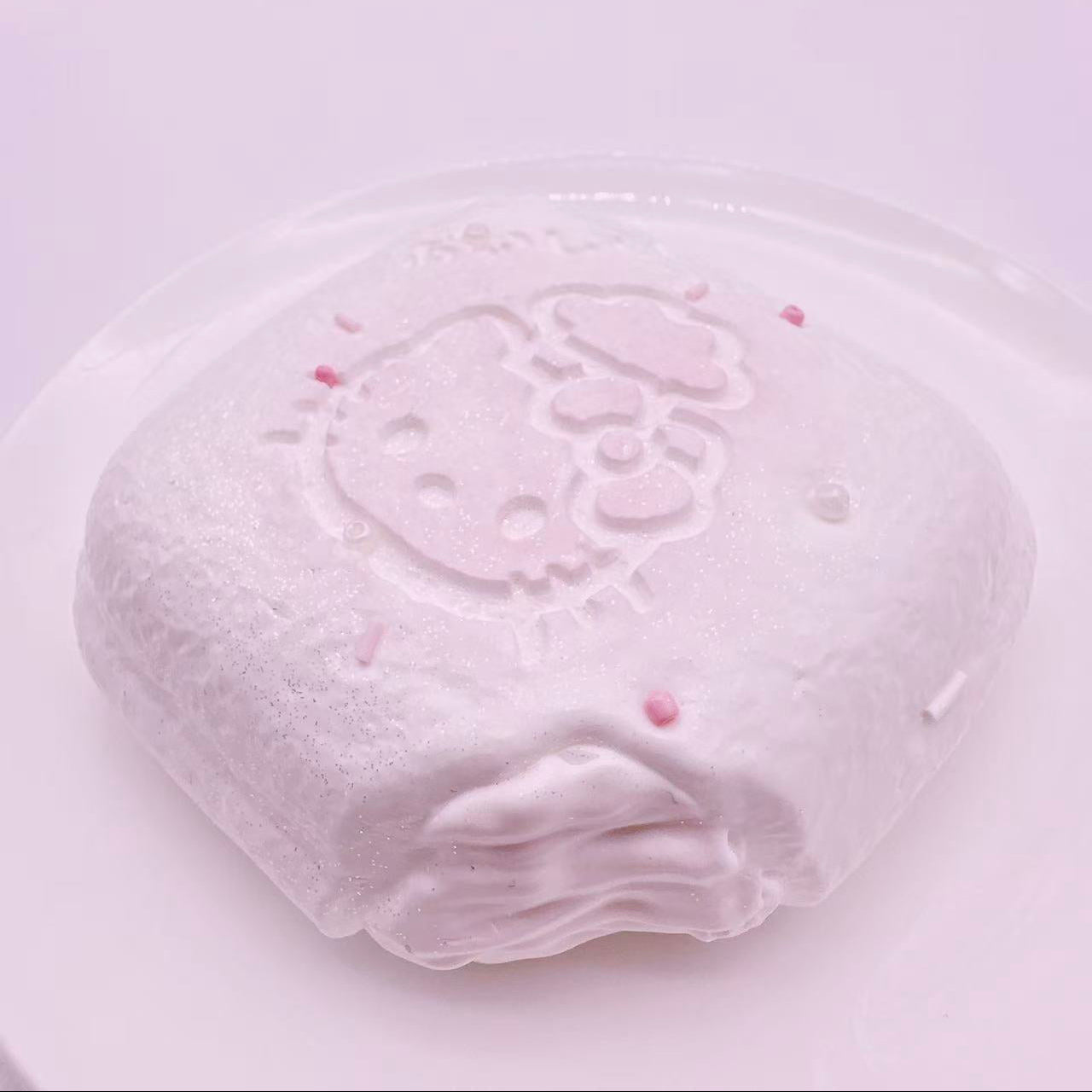Snow Cream Kitty Taba Squishy