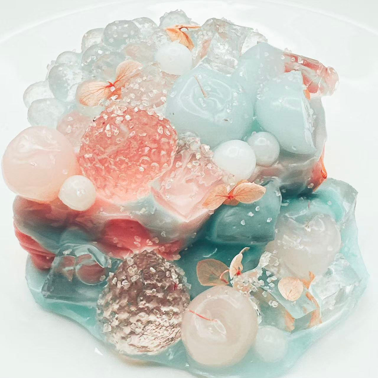 Jelly Gem Garden Cake Taba Squishy