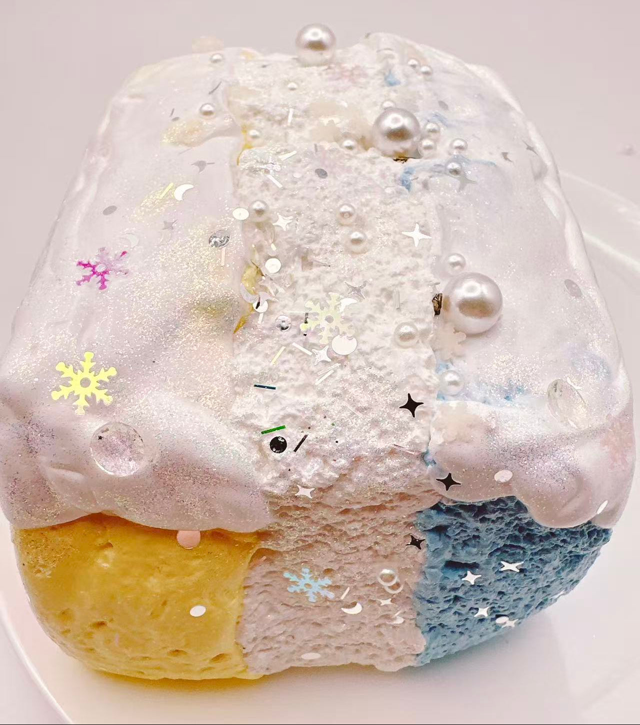 Ginger Snow Glow Toast Taba Squishy