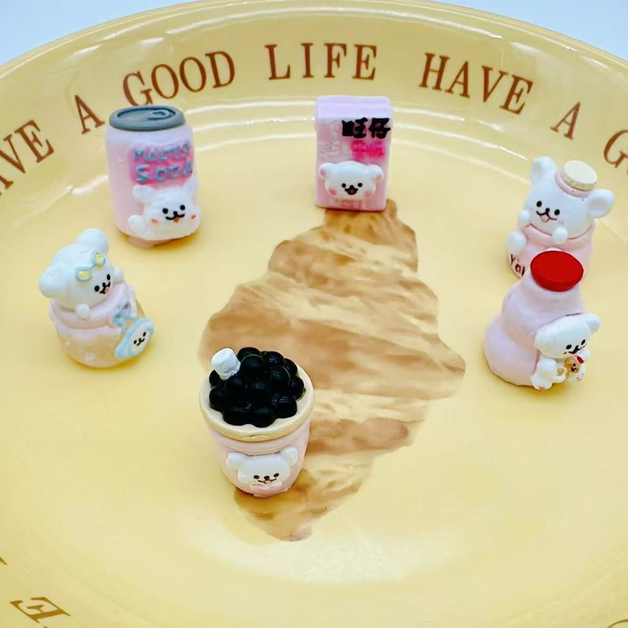 6pc Drink Taba Squishy