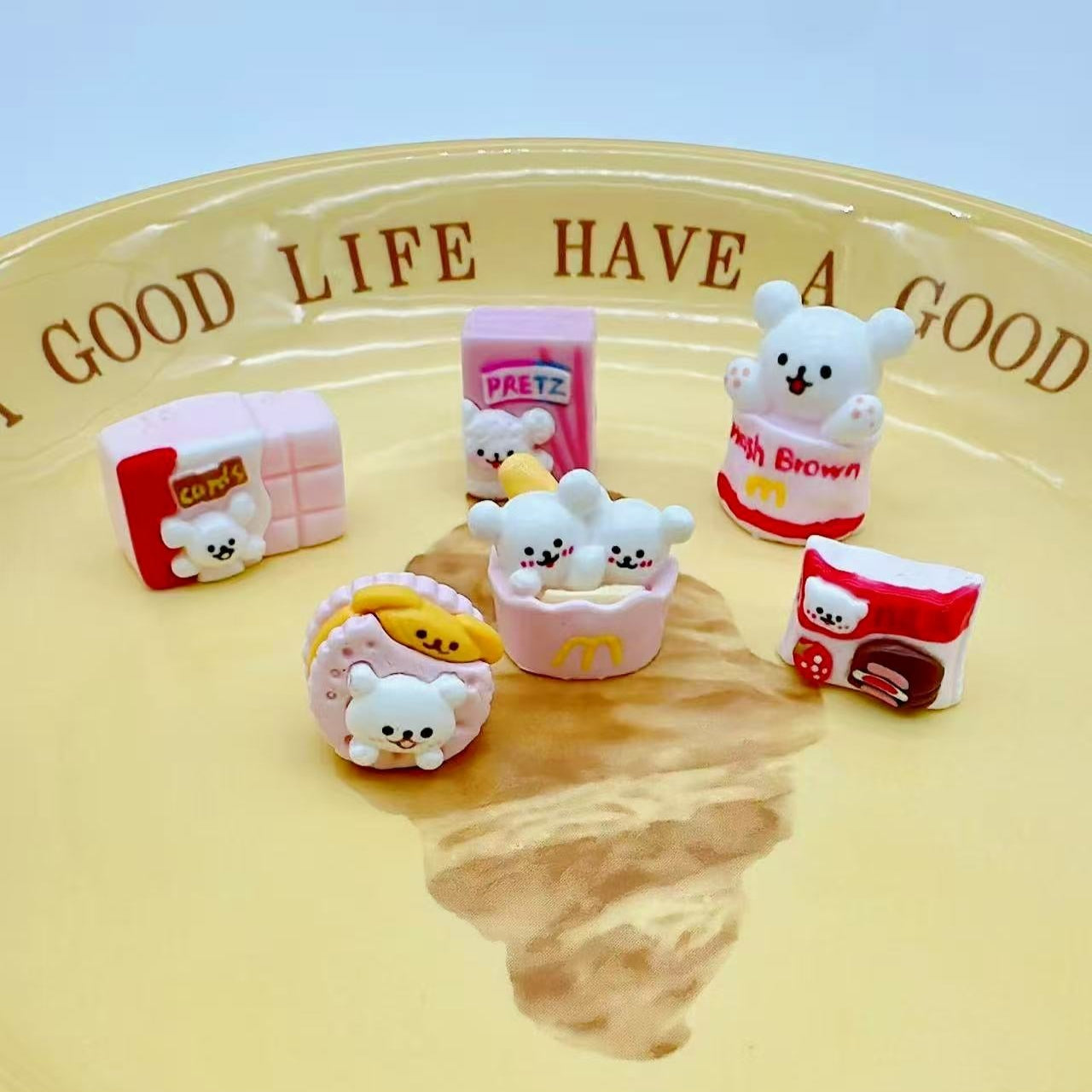 6pc Snack Taba Squishy