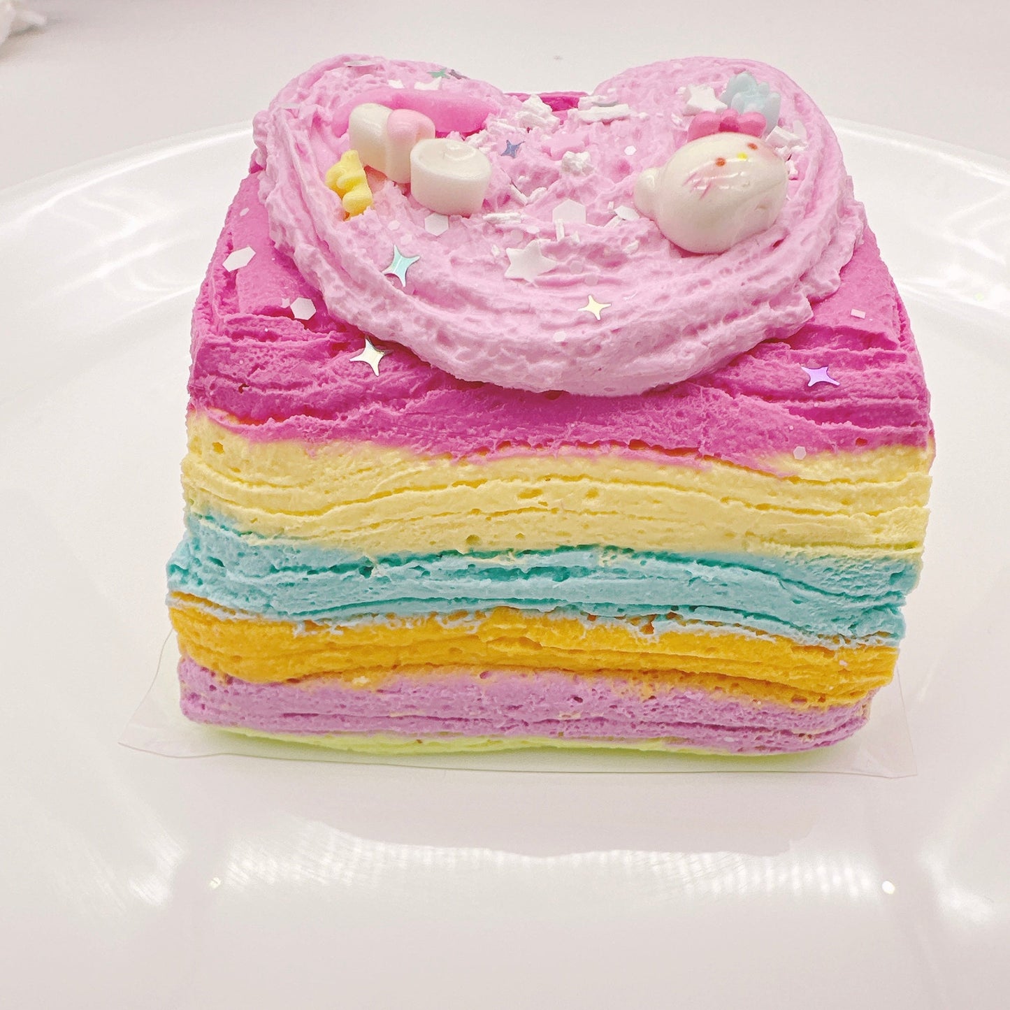 Rainbow Mille Crêpe Taba Squishy