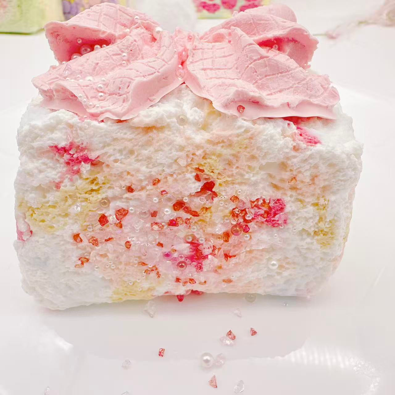 Crystal Bow Toast Taba Squishy