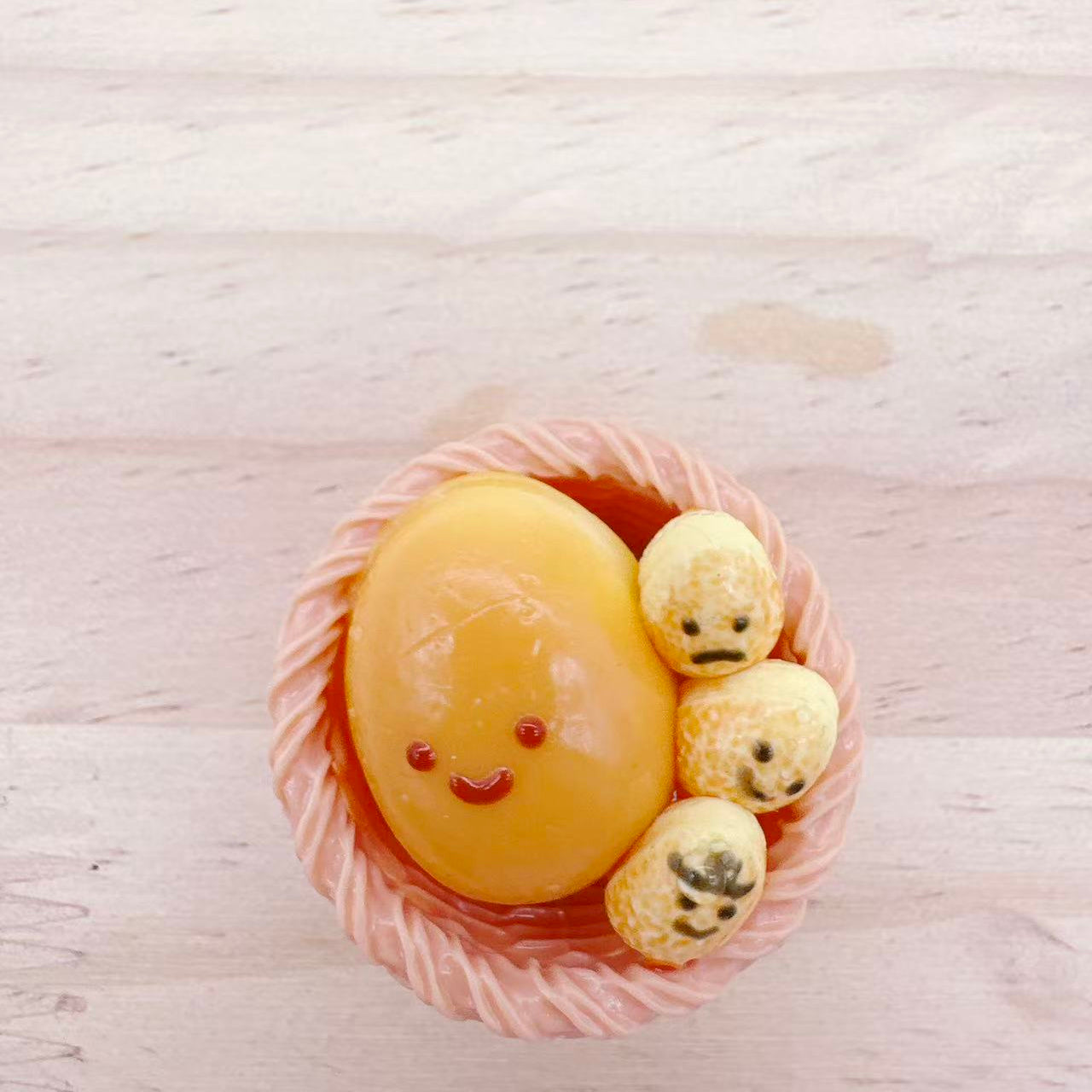 Sunny Egg Nest Taba Squishy(4pc)