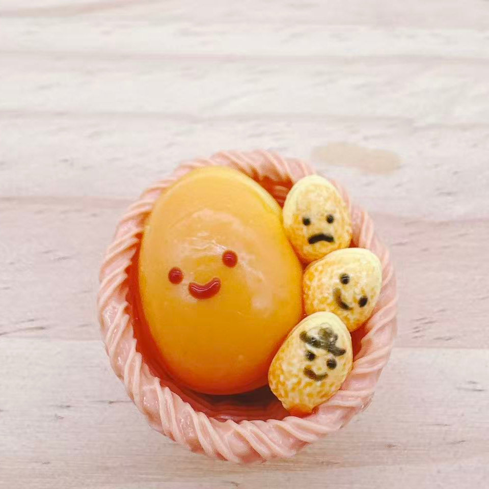Sunny Egg Nest Taba Squishy(4pc)