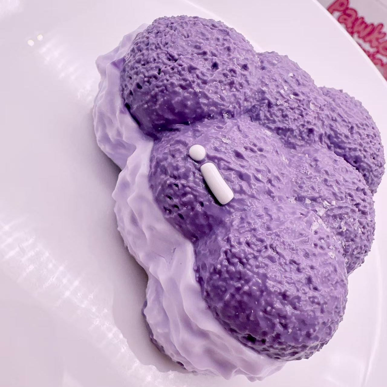 Fluffy Grape Taba Squishy