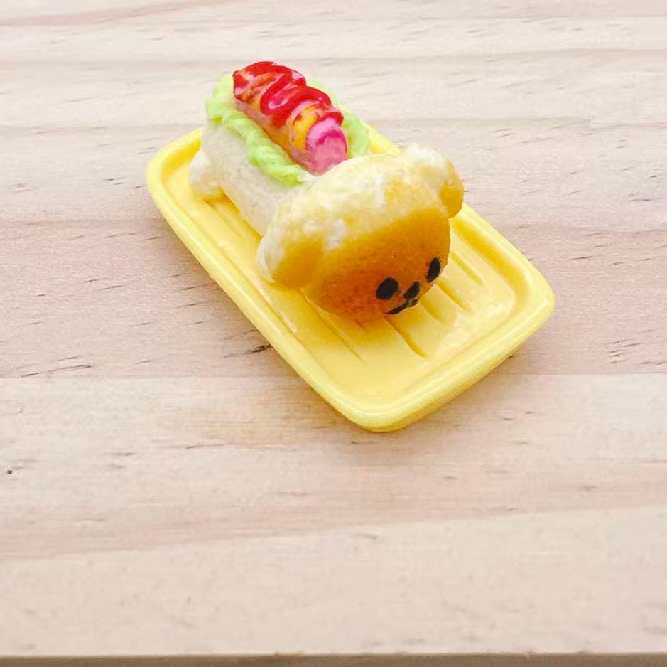 Hotdoggie Cart Taba Squishy
