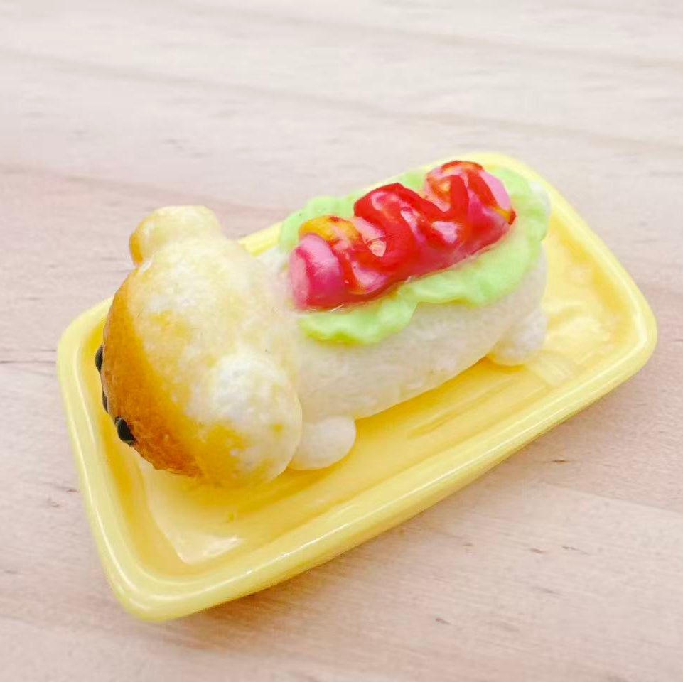 Hotdoggie Cart Taba Squishy