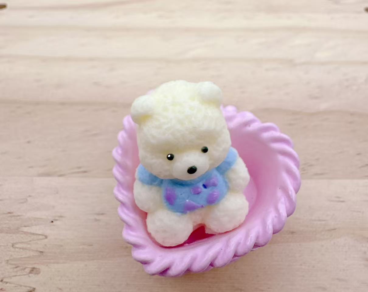 Mini Bear Taba Squishy(unique outfit each)