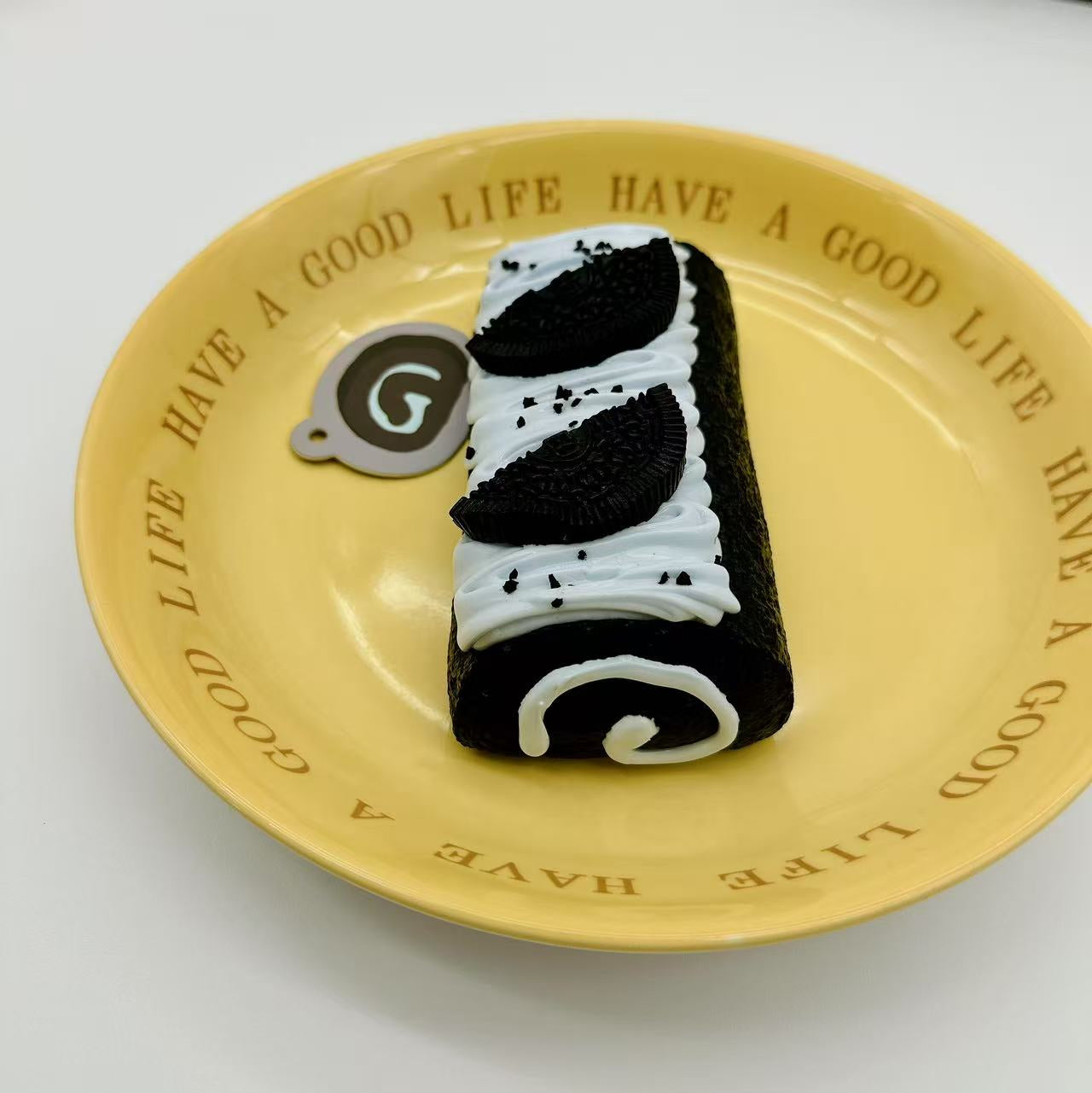 Oreo Roll Taba Squishy
