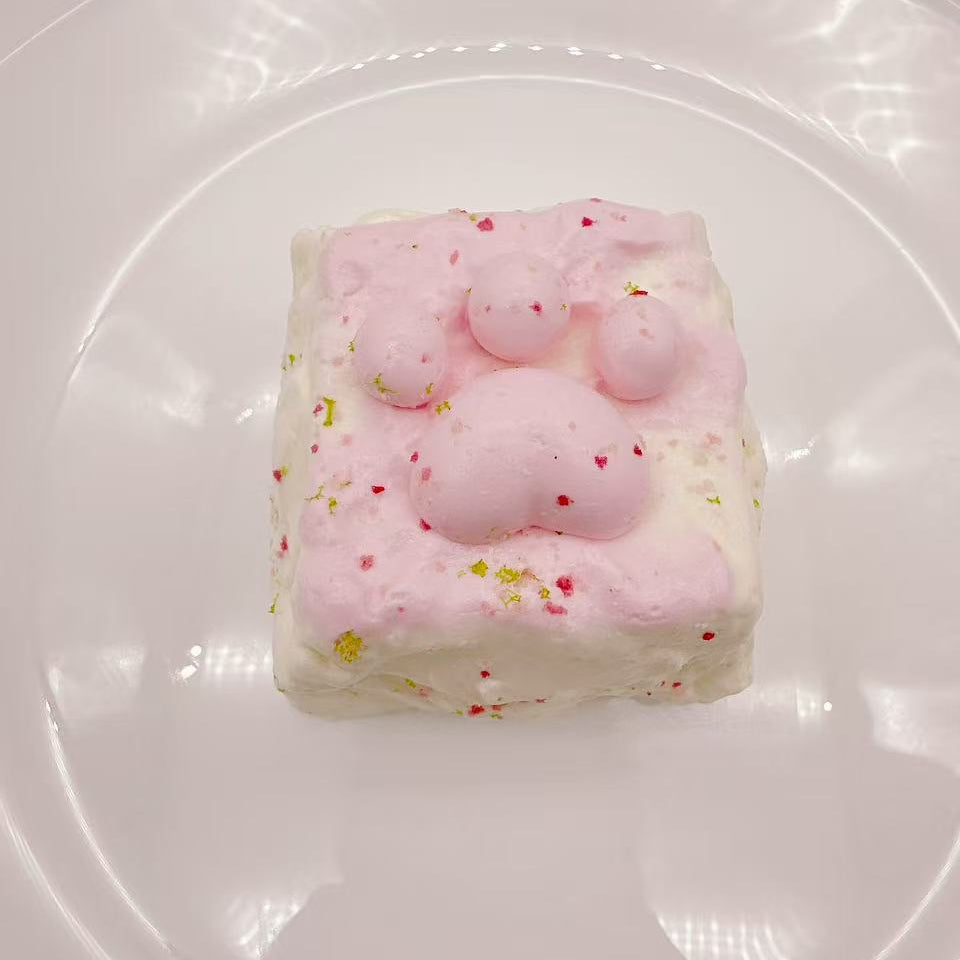 Paw Cake Taba Squishy(Watery Burst)