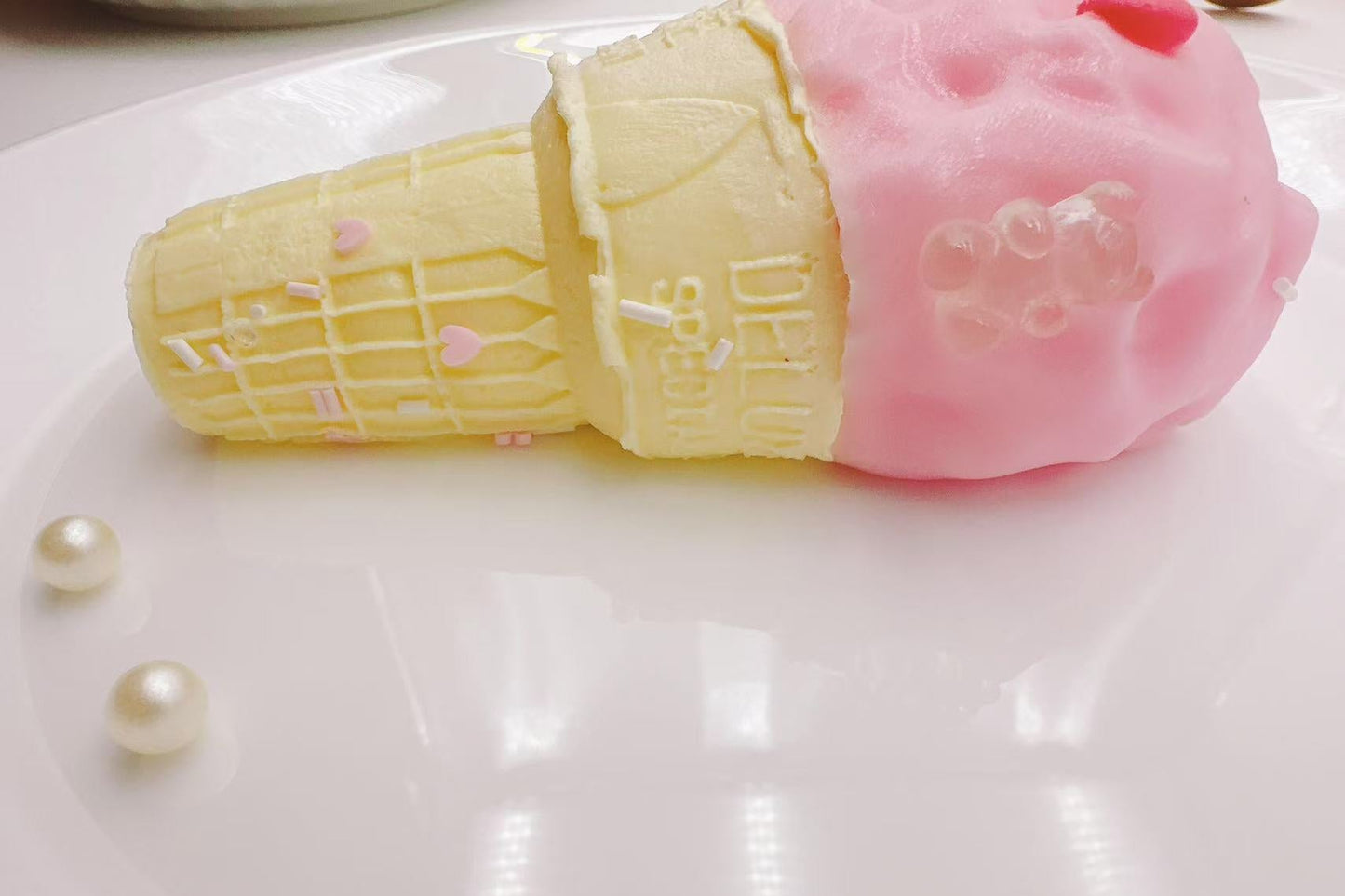 Jumbo Piggy Gelato Taba Squishy-Extra Scoop (2replaceable piggy)