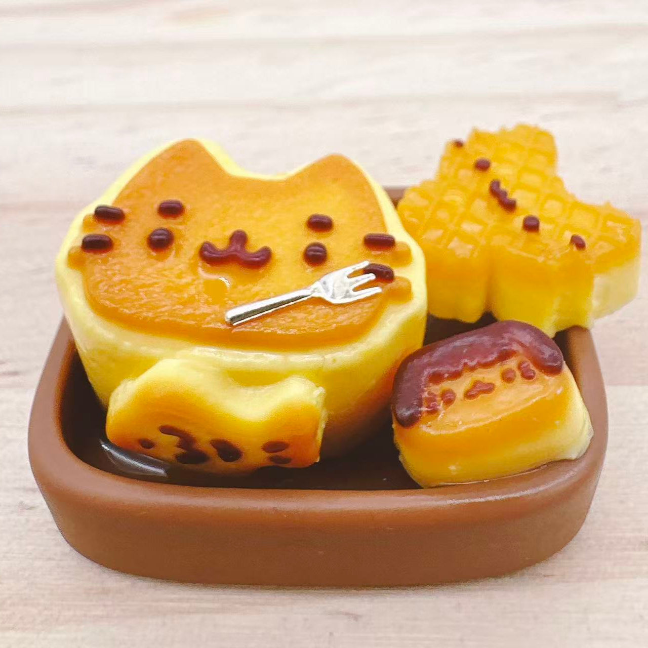 Purrfect Breakfast Taba Squishy(3pc)