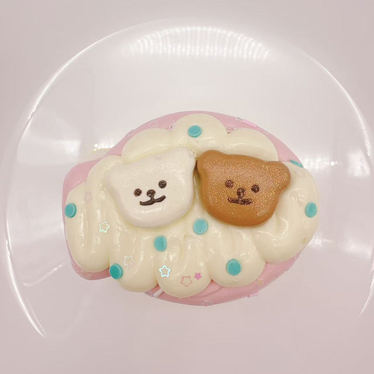 Triple Bear Mousse Taba Squishy