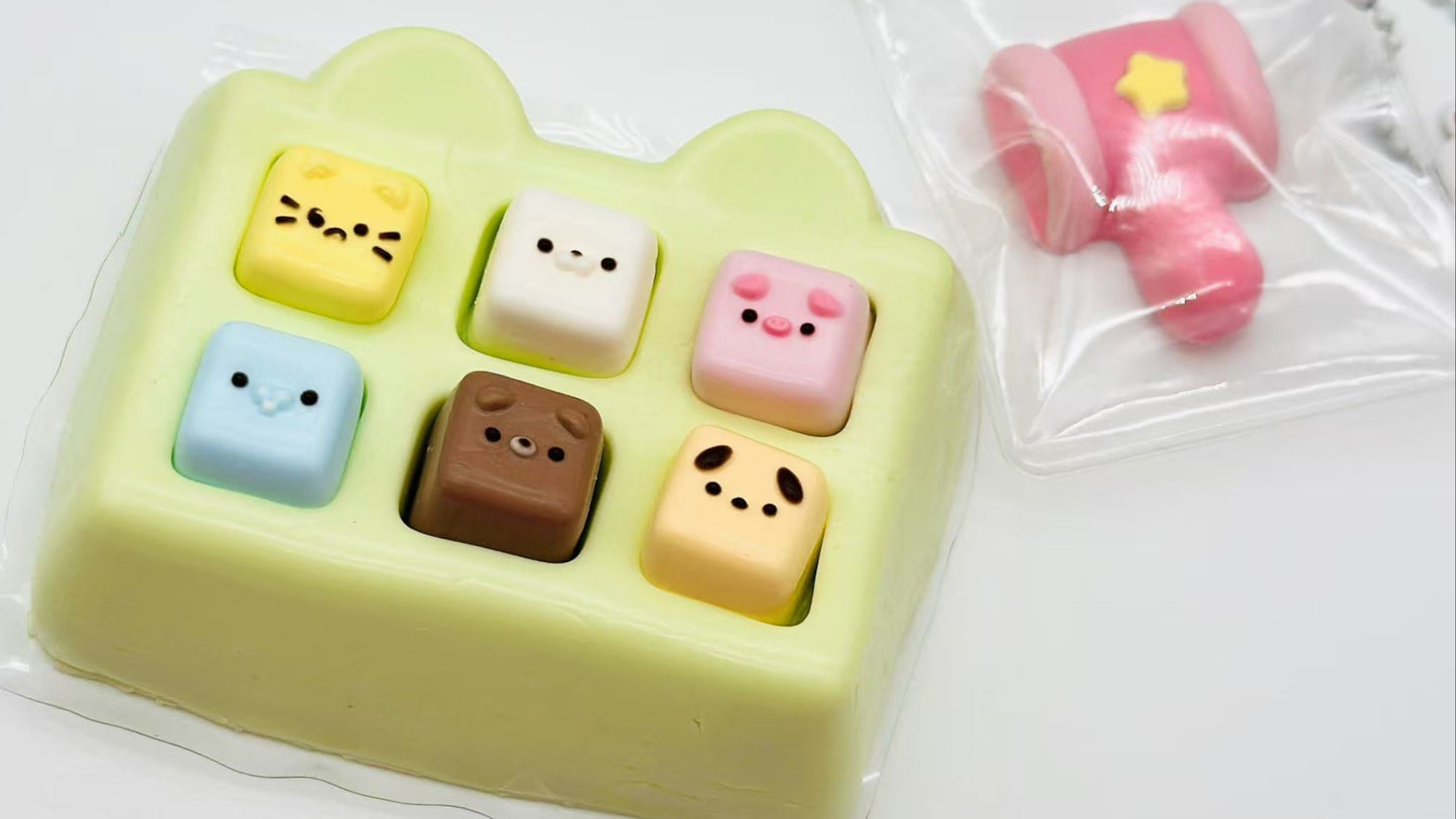 Whac A Mole Taba Squishy (With Mini Hammer )