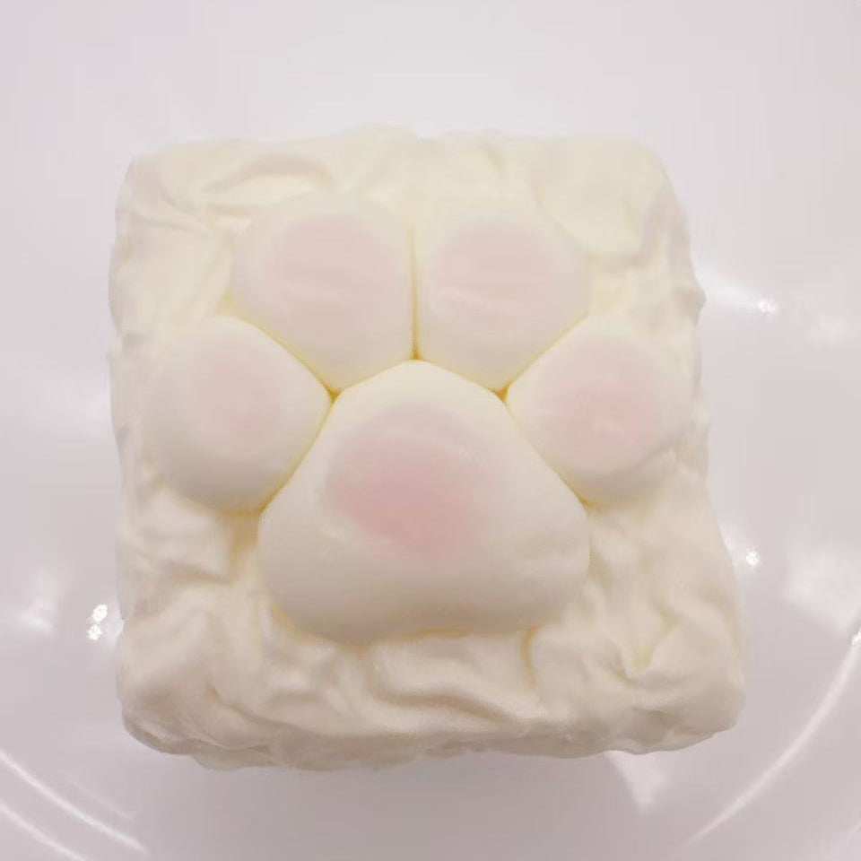 Cat Paw Toast Taba Squishy