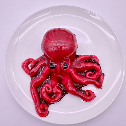 Bloody Coral Octopus Taba Squishy