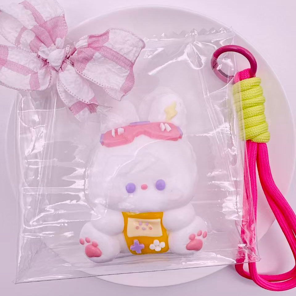 Pixel Bunny Taba Squishy