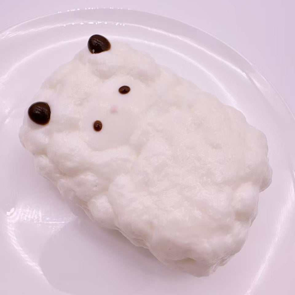 Cream Roll Sheep Taba Squishy