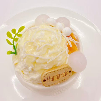 Tropical Coconut Dessert Bowl Series Taba Squishy