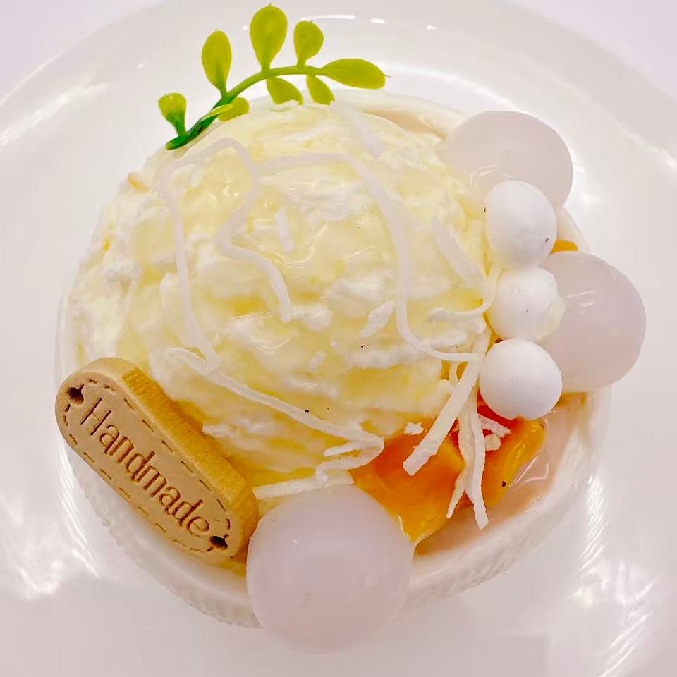 Tropical Coconut Dessert Bowl Series Taba Squishy
