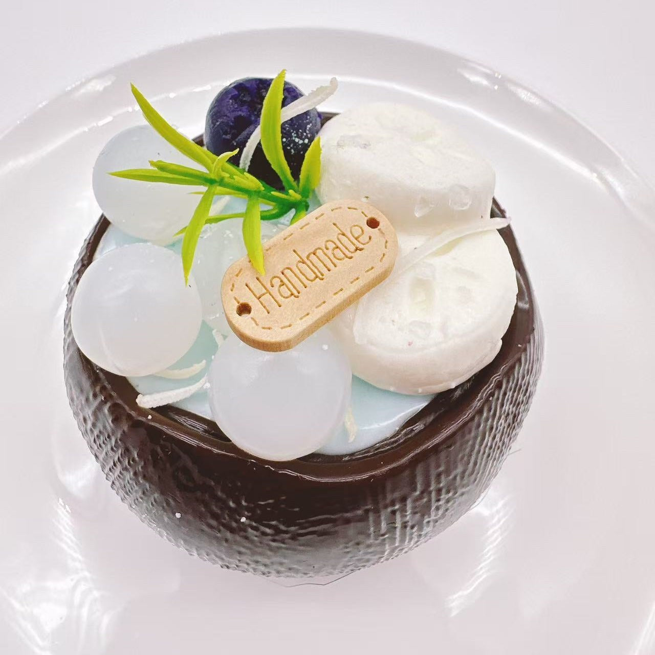 Tropical Coconut Dessert Bowl Series Taba Squishy
