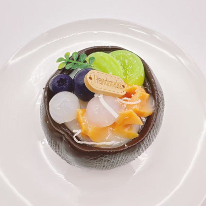 Tropical Coconut Dessert Bowl Series Taba Squishy