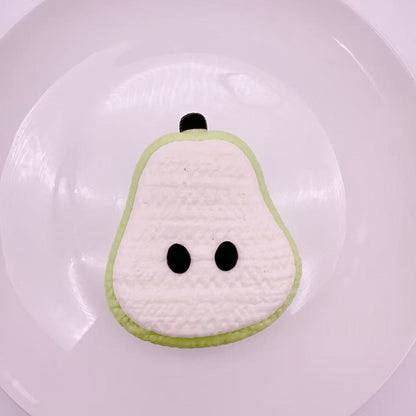 Knitted Pear Taba Squishy