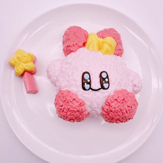 Kirby Taba Squishy (with Star Wand ）