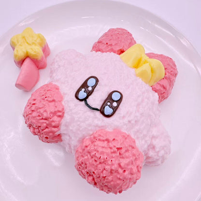 Kirby Taba Squishy (with Star Wand ）