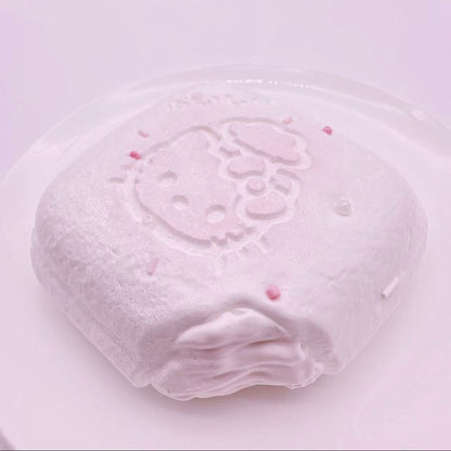 Snow Cream Kitty Taba Squishy