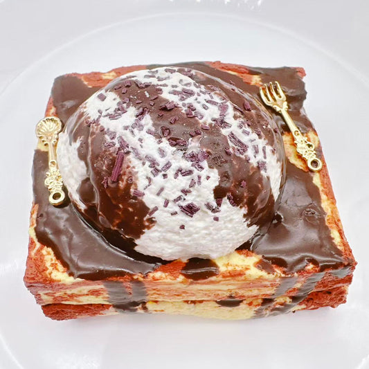 Choco Sundae Toast Taba Squishy