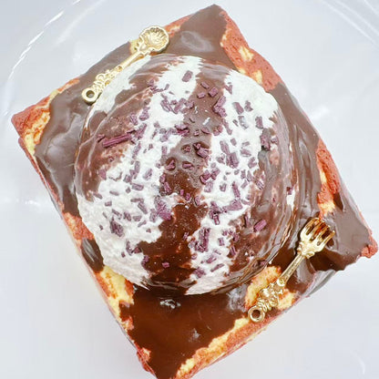 Choco Sundae Toast Taba Squishy