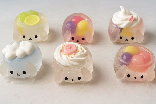 Bunny Jelly Cup Series Taba Squishy