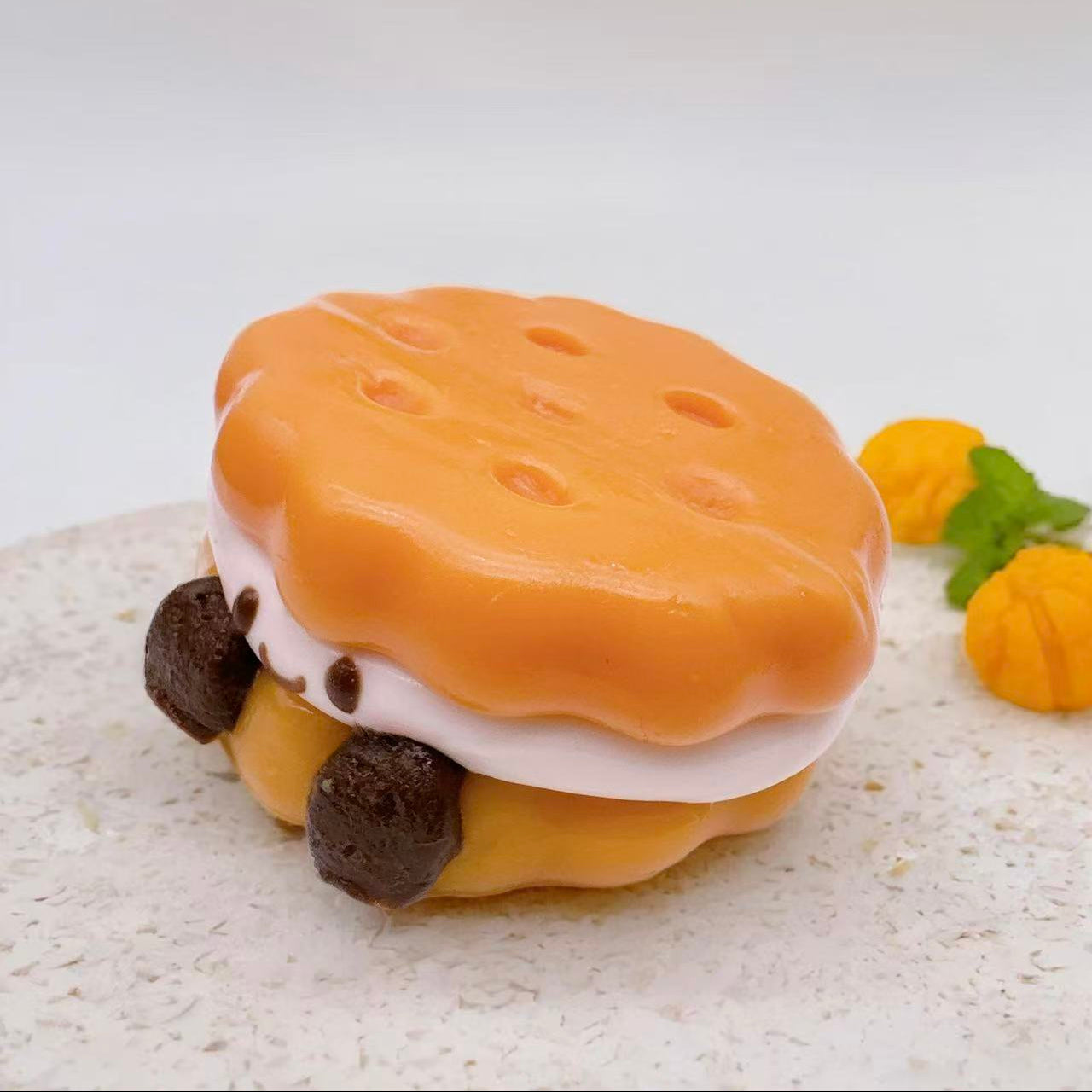 JC Crunchy Biscuit Baby Taba Squishy