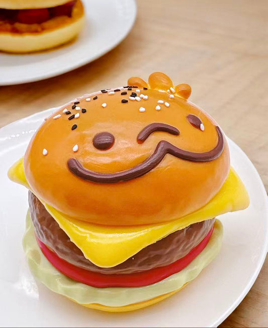 6 Layer Puppy Burger Taba Squishy