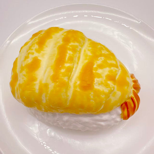 Golden Grilled Shrimp Sushi Taba Squishy