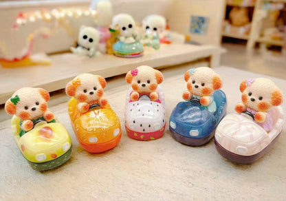 Cute Pup Carriage Figures Collection