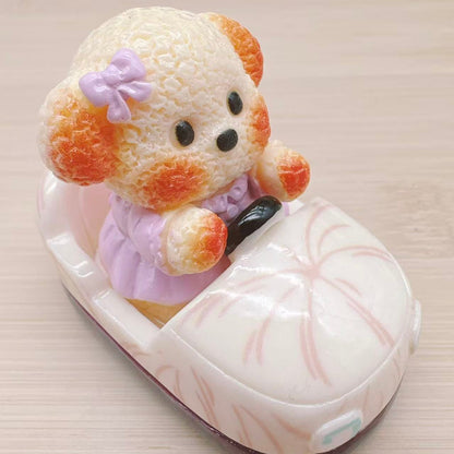 Cute Pup Carriage Figures Collection