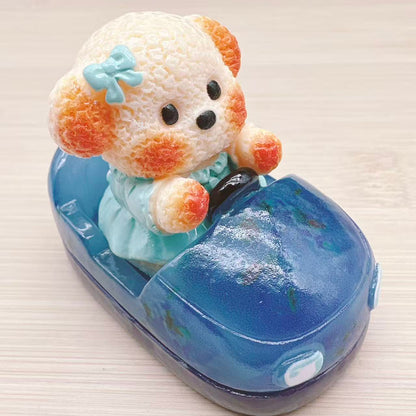 Cute Pup Carriage Figures Collection