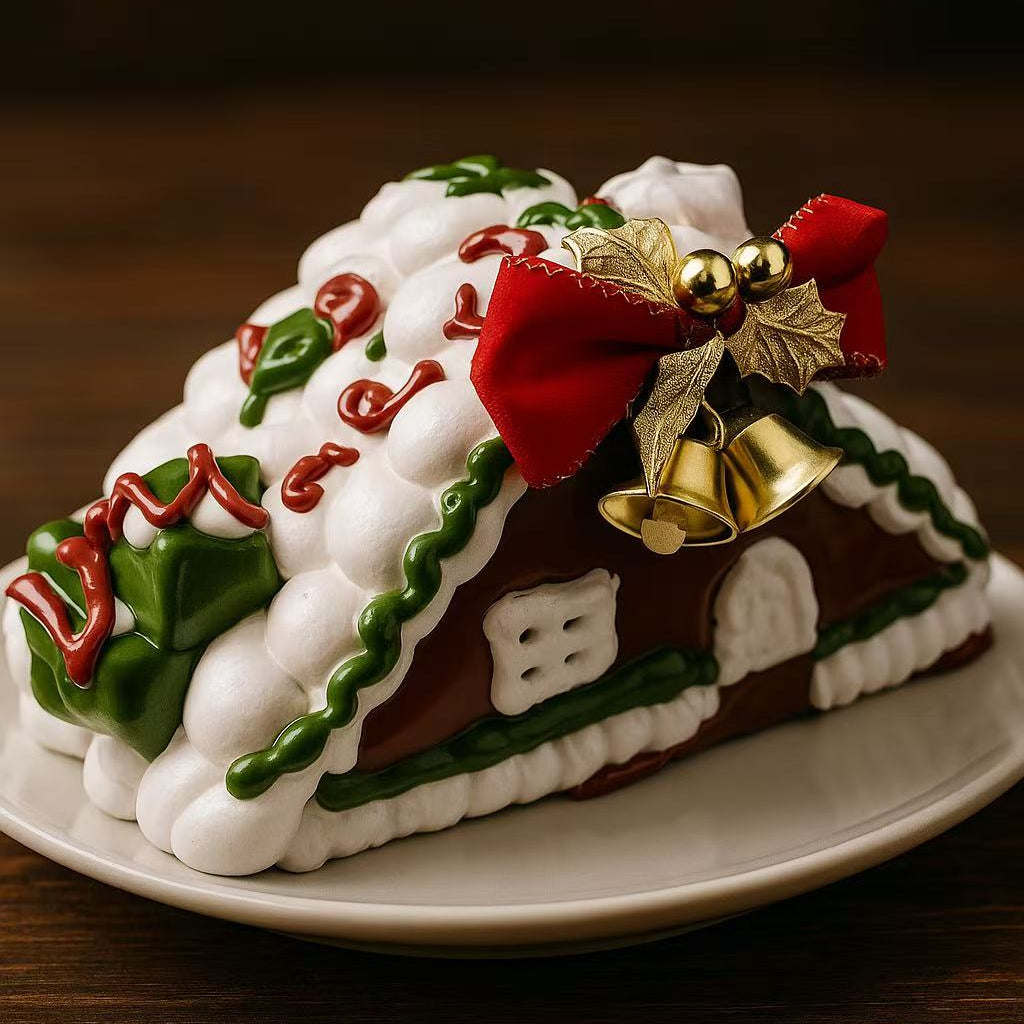 Merry Choco Snow House Taba Squishy