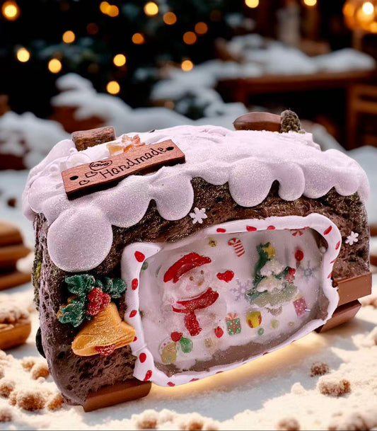 Crystal Snowview Cottage Toast Taba Squishy