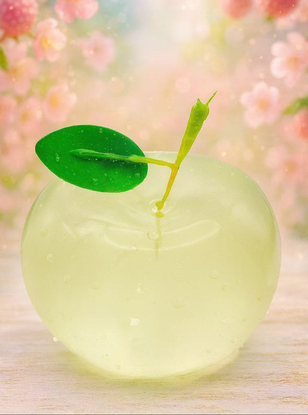 Green Jelly Apple Taba Squishy