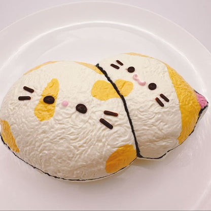 Hand Painted Kitty Duo Taba Squishy