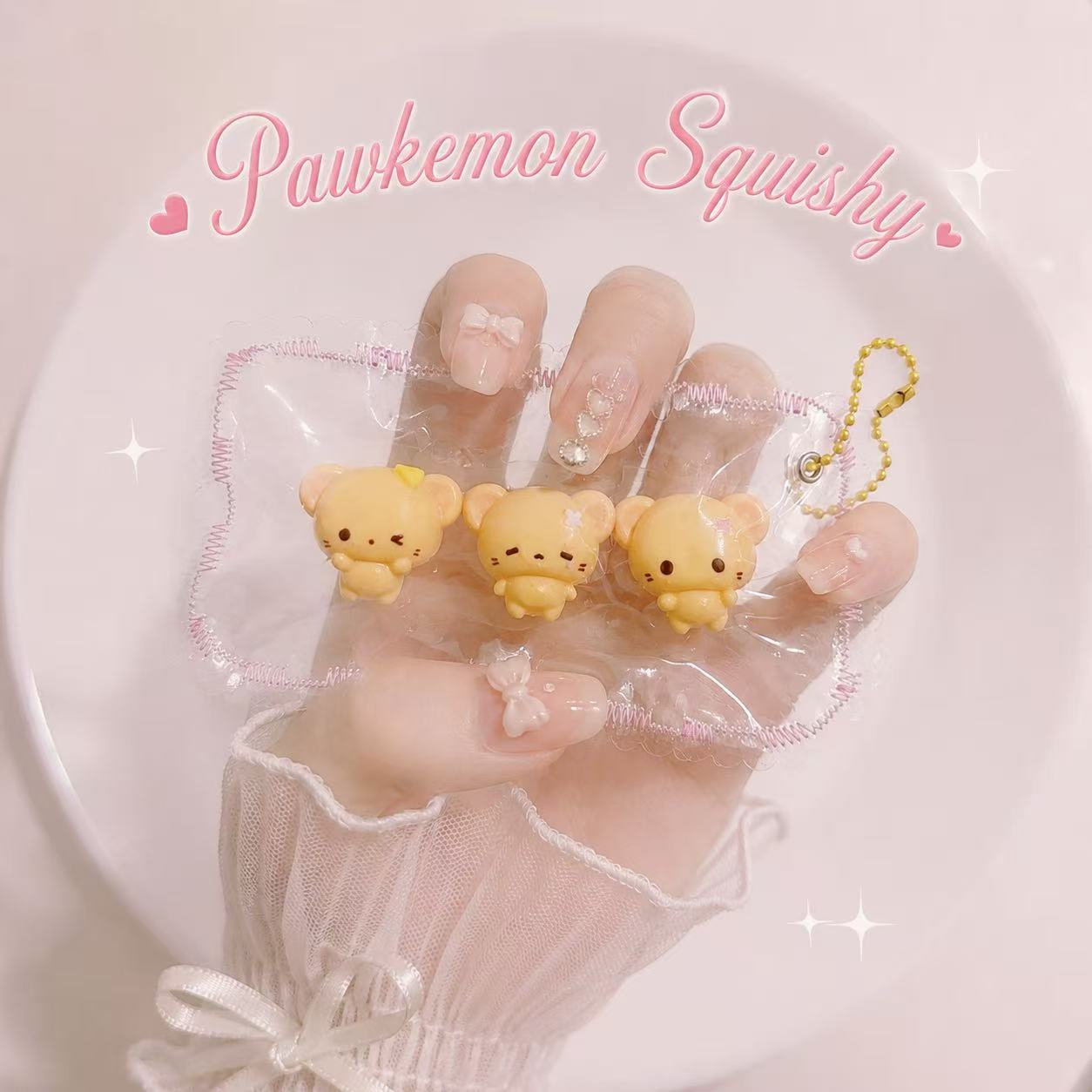 Honey Bear Trio Taba Squishy