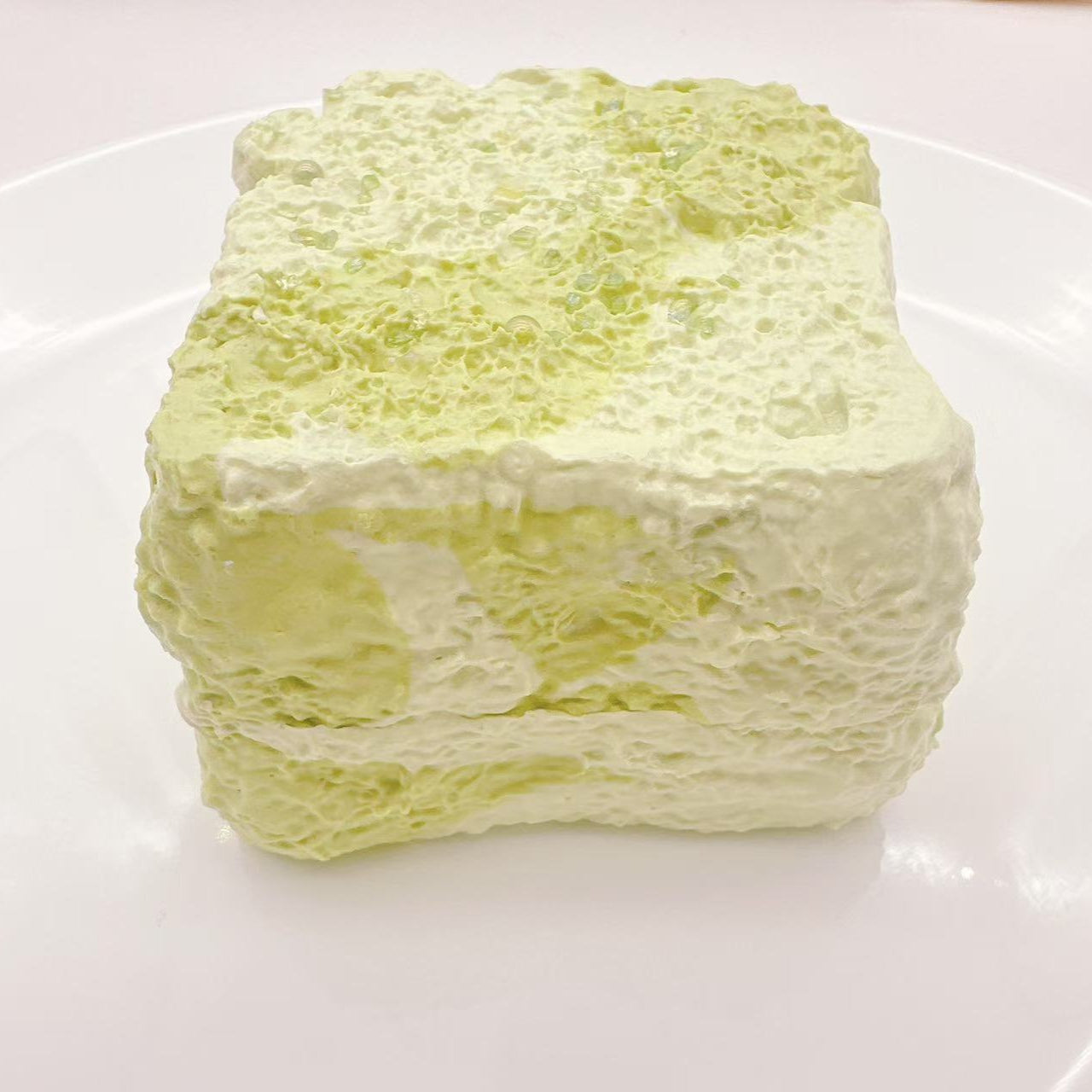 2Layer Matcha Toast Taba Squishy