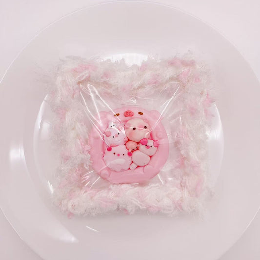 6Pc Piggy Harmony Taba Squishy