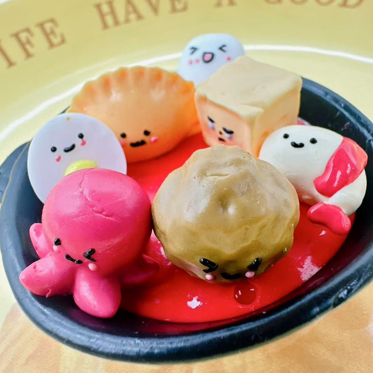 7pc Hotpot Taba Squishy