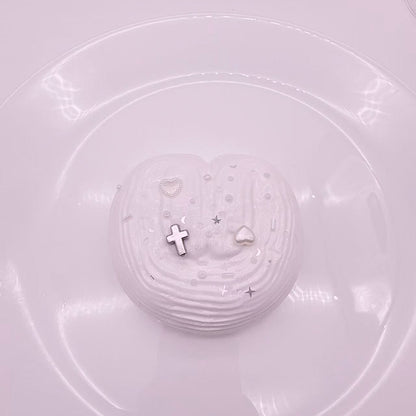 Aqua Heart Mousse Taba Squishy